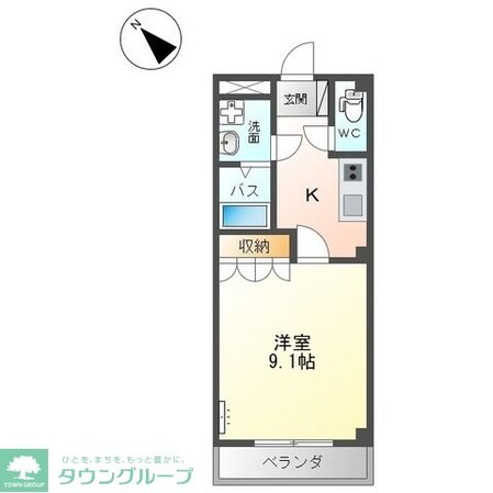 クレバーの物件間取画像